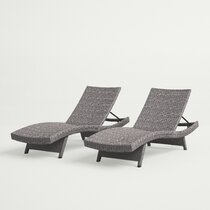 Clatterbuck two flared 2025 arm chaise lounge